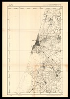ארץ-ישראל : [אזור תל אביב - יפו] / תוקן והודפס ע"י מחלקת המדידות - משרד העבודה והבינוי – הספרייה הלאומית
