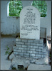 Tombstone of R. Avraham David of Buchach. Photograph of: Ohel in the Jewish cemetery in Buchach