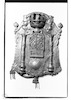 Photograph of: Torah shield found during excavations in Chodzież.