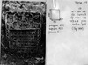 Tombstone -4. Photograph of: Jewish cemetery in Cherche
