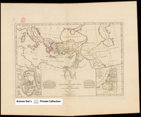 A map of the Countries and Places mentioned in the New Testament.