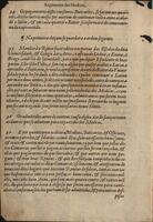 Regimento dos medicos e boticarios : Christãos velhos / Eu el Rey ... ordenou que ... ouvesse sempre na Universidade de Coimbra trinta estudantes Christãos velhos ... que estudassem medicina, & cirurgia ...