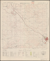 Beersheba West / הודפס ע"י שרות מפות וצלומים, צבא הגנה לישראל.