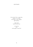 Ark Rock : poems 2013 / Yaakov Ben David.