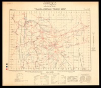 Trans-Jordan track map Compiled and drawn by Department of Lands & Surveys, Trans - Jordan.