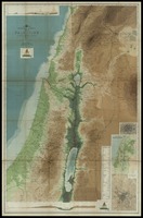 Topographical & physical map of Palestine compiled from the Palestine Exploration Fund surveys and other authorities / Under the direction of J.G.Bartholomew... and revised by George Adam Smith.