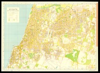 תל אביב - יפו רמת גן, גבעתים ובני ברק / עבד ושרטט ע"י מחלקת המדידות.