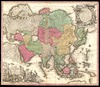 Asia [cartographic material] : Cum omnibus imperiis, provinciis... / Per Matthaum Seutter – הספרייה הלאומית
