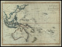 Australien Nach Den Neuesten Astronomischen Bestimungen und Entdeckungs-Reisen.