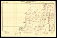 Sketch map of Palestine Communications / Drawn and printed at the Survey Office.