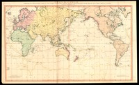 A general chart exhibiting the discoveries made by Captn. James Cook in this and his two preceeding voyages with the tracks of the ships under his command By Lieutt.Roberts...