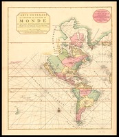 Carte generale de toutes les costes du monde Et Les Pays Nouvellement Decouvert / Dressé sur les Relations les plus Nouvelles, Et Principalement sur la Carte que Monsieur N. Witsen a donnée au Public ; Baltasar Ruyter Sculpcit.