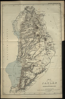 Map of the Jaulan / By Gottlieb Schumacher. Edwd. Weller lith.
