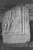 stone panel. Photograph of: Caesarea Synagogue