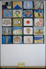 Acrylic on canvas. Photograph of: TV Wall – הספרייה הלאומית