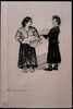 Photograph of: Altman, Illustration for "Two shalekh-moneses" by Sholom-Aleikhem.