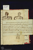 Fol. 1v. Photograph of: Simonson Book of Amulets