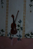 Photograph of: Grain Merchants' Synagogue in Bacău - Interior - Wall decoration - Musical instruments.