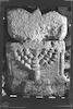 Photograph of: The Menorah sarcophagus from Beth She'arim.