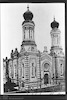 Western facade. Photograph of: Synagogue in Bielsko-Biała (Bielitz)