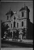 Street facade (Archive). Photograph of: Synagogue in Becej