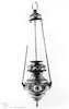 Photograph of: Hanging oil lamp.