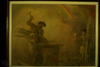 Pastel on cardboard. Photograph of: Pann (Pfeffermann), The Vision of Isaiah