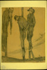 Lithograph. Photograph of: Pann (Pfeffermann), The Hanged Men (Victims)