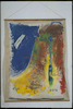 Acrylic on unstretched canvas. Photograph of: Sgan-Cohen, Map – הספרייה הלאומית