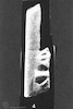 Photograph of: Beth Shearim, A marble fragment of a shaft of a spear.
