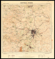 Central Judæa Compiled, drawn & printed under the direction of F.J. Salmon... 1937 ; minor corrections & road revision, 1945.