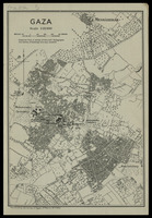 Gaza Reproduced by the Survey of Egypt.