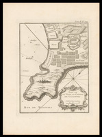 Plan de la ville et chateau de Gallipoli