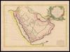 Carte de l'Arabie [cartographic material] : qui se divise de Arabie Pétrée, Deserte et Heureuse / par M. Bonne. Arrivet inv. & Sculp.