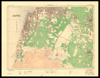 Jaff Tel Aviv / Compiled, drawn & printed by the Survey of Palestine.