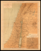 Palästina / F.A. Brockhaus' Geogr.-artist. Anstalt.
