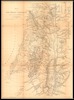 Map of Southern Palestine : Chiefly from the routes of E. Robinson & others / Drawn by H. Kiepert ; Engr. by Lipmann, N.Y – הספרייה הלאומית