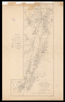 Map of the Wady el Arabah from the surveys of Major Kitchener, R.E. and reduced from the 3/8 inch map by Geo. Armstrong ; the geological details by Professor Hull.