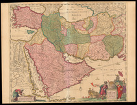 Nova Persiæ, Armeniæ, Natoliæ, et Arabiæ descripito per F. de Wit.