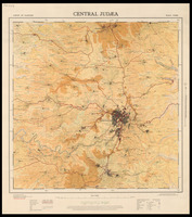 Central Judæa Compiled, drawn & printed under the direction of F.J.Salmon.