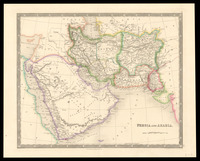 Persia and Arabia Drawn and Engraved by J. Dower.