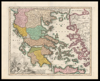 Græciæ Novæ Tabula excudit Chr. Weiglius. ; M. K.