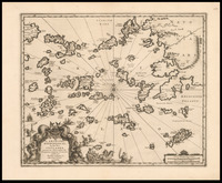 L'Archipel Meridional ou les Iles Cyclades Pierre vander Aa.