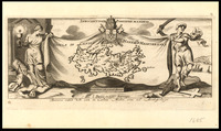 Insula Di Candia Del Mare Mediteranea Ioannes Peeters delin. et excud. Conradus Lauwers sculp.
