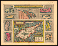 Insular. Aliquot Aegaei Maris Antiqua Desrip Ex Conatibus geographicis Abrahami Ortelij.