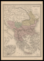 Turquie d'Europe dressée par A. H. Dufour ; Gravée par Ch. Dyonnet ; la lettre gravée par Delêtre.