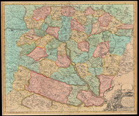 A map of Hungary and countries adjacent I. Senex ; I. Harris sculp.
