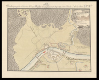 Plan der Belagerung der Turkischen festung Berbir von 22ten Juny bis 9ten July 1789, unter Commando S. E. des Herrn J. F. M Freÿhern von Loudon.