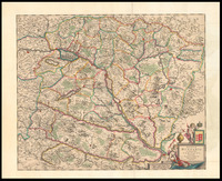 Regnum Hungaria in Omnes suos Comitatus Per F. de Wit.