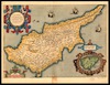Cypri Insulae Nova Descript [cartographic material] / Ioannes à Deutecum f – הספרייה הלאומית